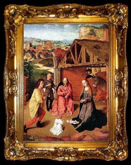 framed  DAVID, Gerard The Nativity dfgs, ta009-2